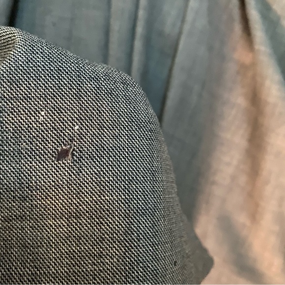 Vintage 1940s Forstmann Virgin Wool Grey Coat. Double Breasted. Size 4 or 6. - Picture 14 of 16